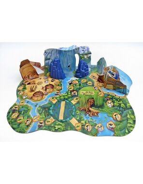 Pocahontas Board Game Disney 1994 Milton Bradley NOT COMPLETE- READ